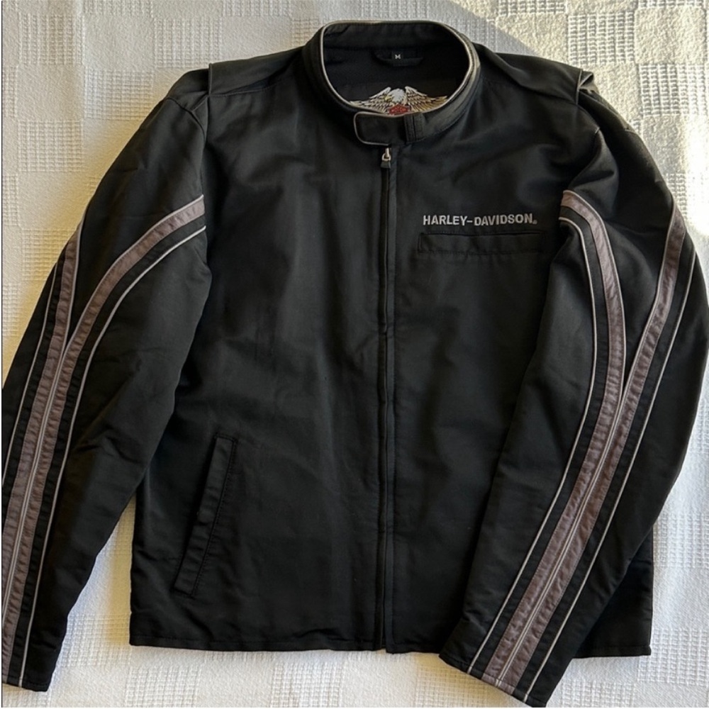 Harley Davidson Black Riding Jacket 
size Medium